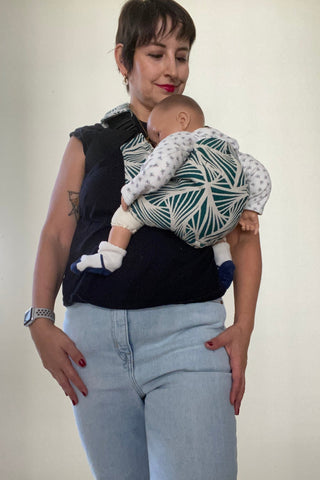 Ayuda brazos de tela de fular yaro