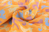 Bandolera Cats Ultra Blue Orange Linen