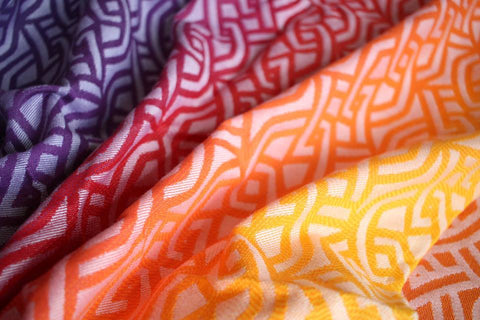 Bandolera Braid Fire Grad Wool