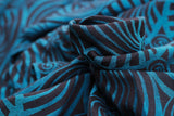 Fular Dandy Black Blue Soft Hemp