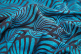 Fular Dandy Black Blue Soft Hemp