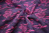 Fular Iris Duo Black Purple Pink