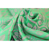 Fular La Vita Electric Lime Rose Tencel Soft Linen