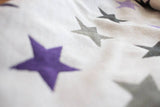 Fular Stars Ultra Purple Beige Tencel