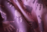 Fular Hands Rose Purple Bamboo