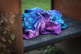 Fular Elephants Spring Sunrise Grad Violet Wool