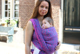 Fular Pussycat Duo Purple Pink Turkis Tencel